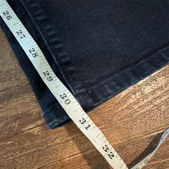 Liz Claiborne Plus Size 22W Blue Bootcut Dark Wash Jeans Western Horsegirl READ - Picture 11 of 11